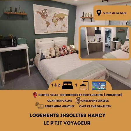 Le Petit Voyageur 5 Min De La Gare & Thermal Insolites